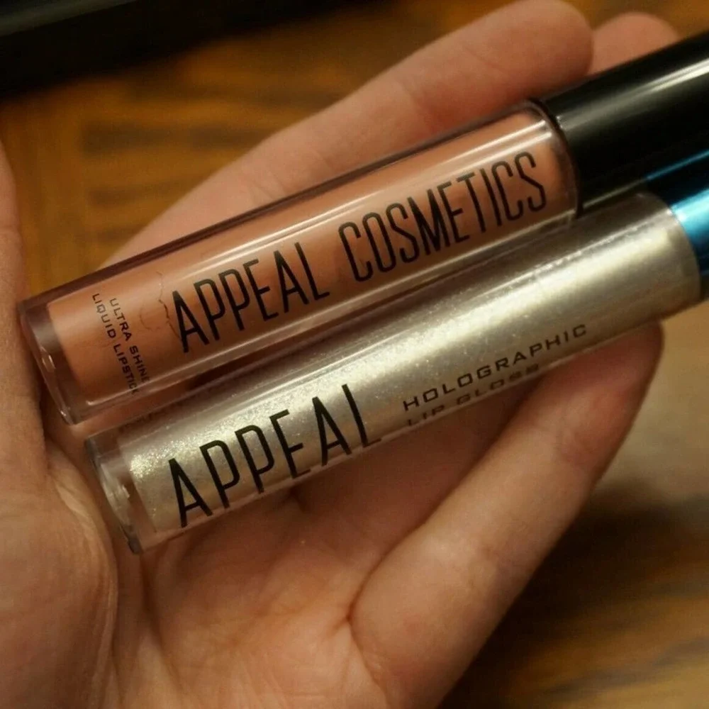 Appeal LOT Liquid Lipstick Nude Holographic Gloss